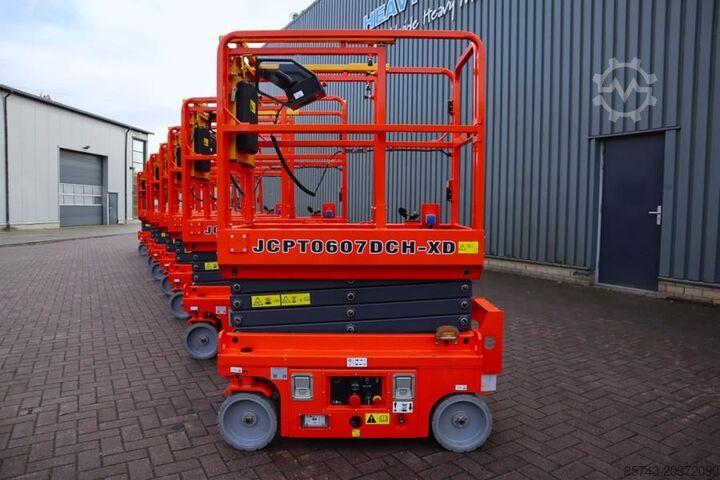 Ascensore a forbice Dingli JCPT0607DCH-XD Valid inspection, *Guarantee! Elect