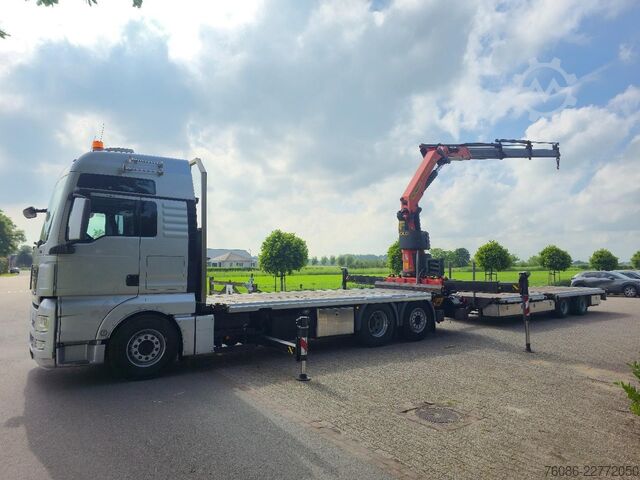 Camião-grua MAN TGX 26.400 6x2 KRAANWAGEN!!PALFINGER 34TM !! AF...