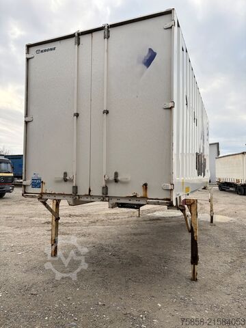 Swap body with box structure Krone BDF Stahl Wechselkoffer Türen