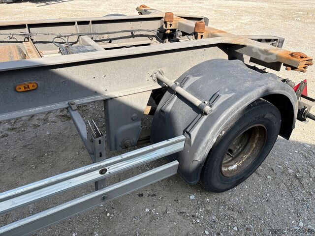 Výmenový podvozkový príves Sonstige Lafette Zwilling Verzinkt lange Bälge