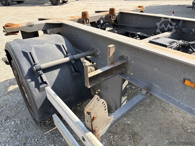 Výmenový podvozkový príves Sonstige Lafette Zwilling Verzinkt lange Bälge