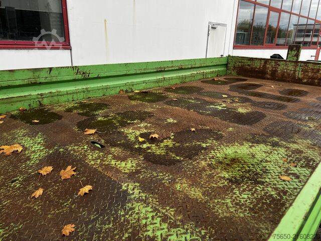 Trailer me platformë të ulët  tt  Tandemtieflader