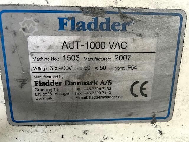 מכונת הברשה Fladder AUT-1000 VAC