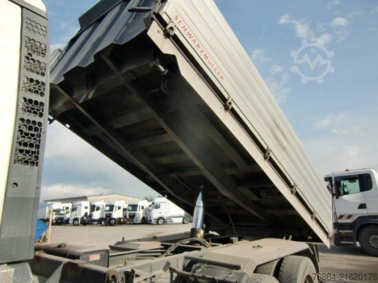 Three-sided tipper truck MAN TGA 26.360 6X4 KIPPER, MANUEL, E3 SCHWARZMüLLER 3-SEITENKIPPER