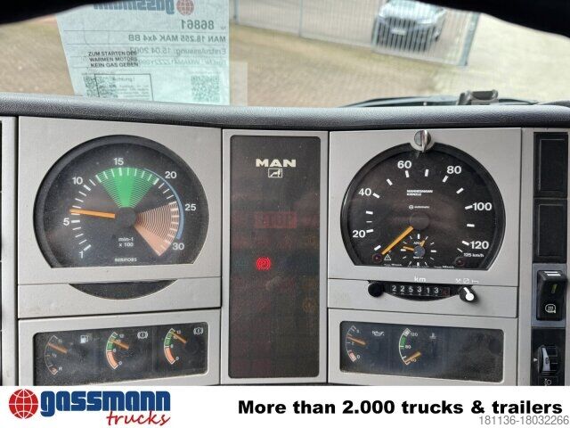 Podvozok nákladného vozidla MAN 18.255 MAK 4x4 BB