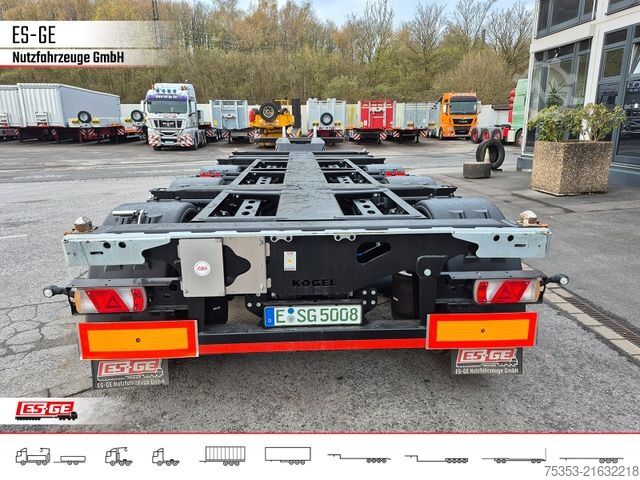 شبه مقطورة بهيكل قابل للتبديل KÖGEL PORT 45 TRIPLEX Containerchassis