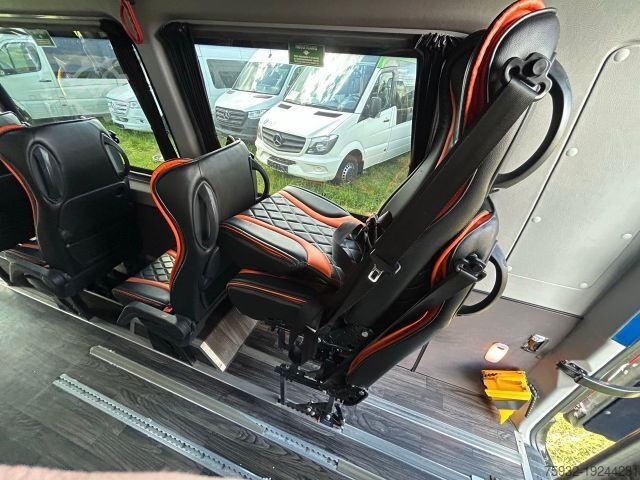 Minibus MERCEDES-BENZ Sprinter 519 ToJo - Rampe - Schienensystem