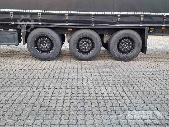 Brandalı açık yarı römork Schmitz Cargobull Curtainsider Standard Getränke