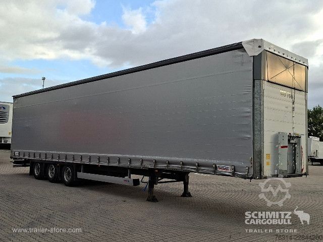 Brandalı açık yarı römork Schmitz Cargobull Curtainsider Mega Getränke