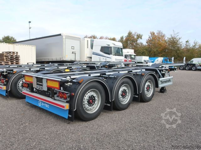 Växelflakssläp D-Tec VCC-01/FT-LS-S Flexi / Multi ADR SAF 20-45