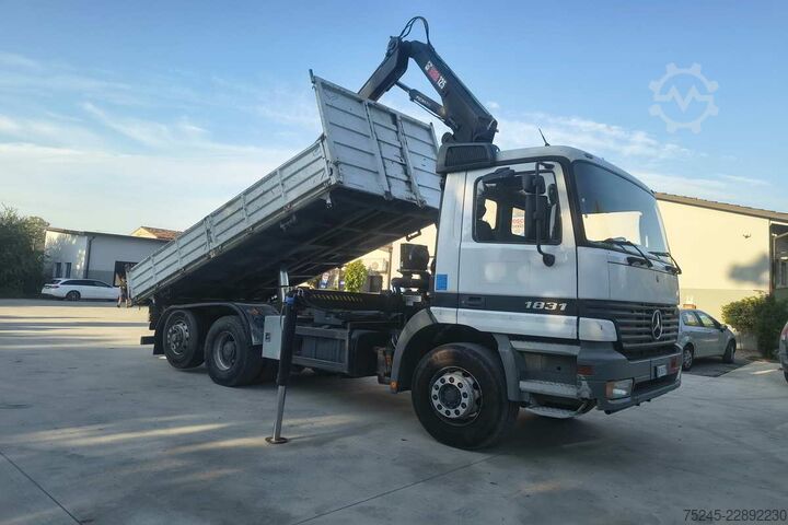 Tipper truck Mercedes-Benz Actros 1831 GRU E RIBALTABILE
