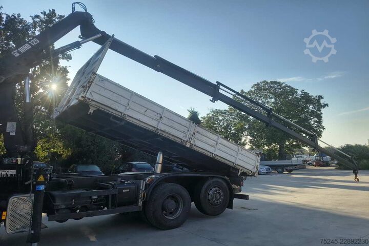 Tipper truck Mercedes-Benz Actros 1831 GRU E RIBALTABILE
