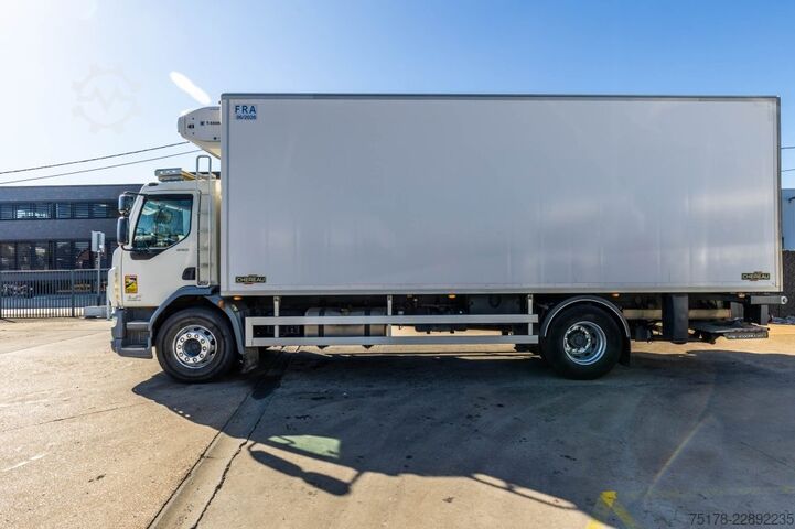 Транспортиране в хладилник/замразено DAF LF55 250 +CHEREAU+THERMO KING+DHOLLANDIA1.5 T.