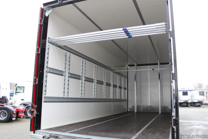 Remolque caja  Junge 2-Achser BPW Durchladen Doppelstock TOP