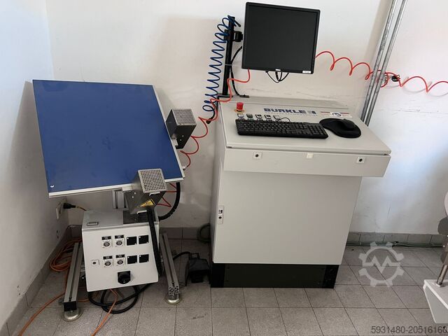 Mesin press transfer panas dan dingin Buerkle CHKR 50/100 - 1 DAYLIGHT