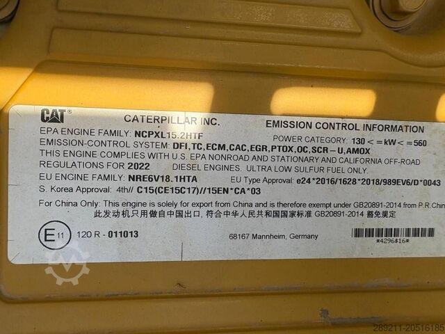 Crawler excavator CAT 374 (On Transport)