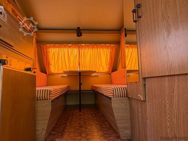 Caravan KIP KOMPAKT KK 300 HUBDACH + HINTERTÜR