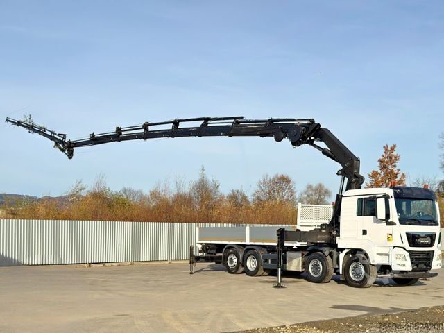 Truck mounted crane MAN TGS 35.440* HIAB 422 E-7 + JIB 75 X-4 + FUNK