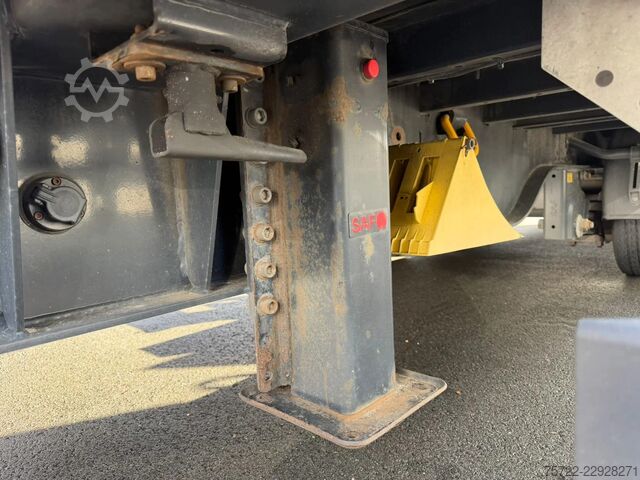 Platforma ładunkowa PAVIC TBPA 14 64ZC Containerpritschen Tandem Anhänger