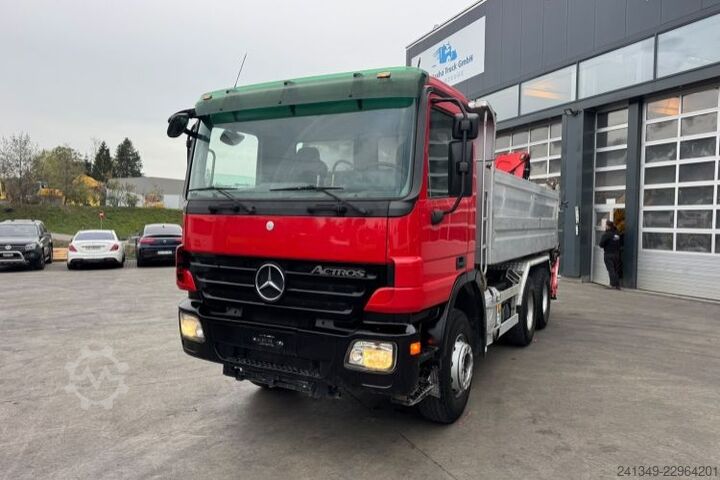 משאית עפר MERCEDES-BENZ Actros 2644 6x4 3S Kipper