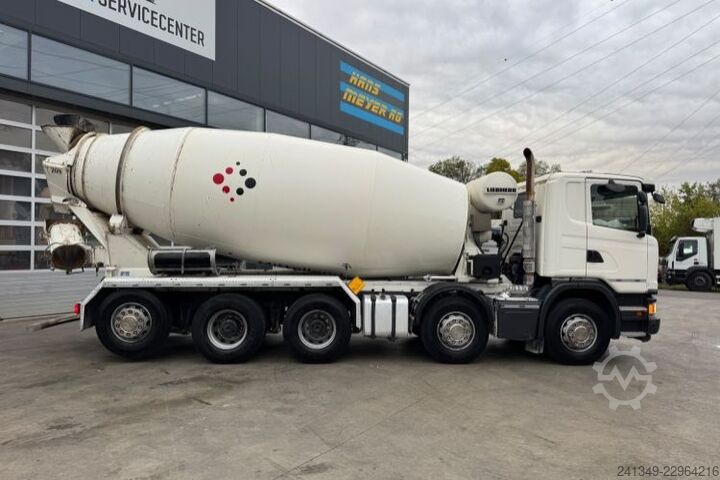 משאית מערבל בטון SCANIA G490 10x4 Liebherr 12m3