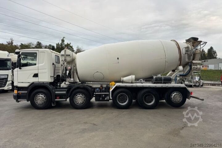 משאית מערבל בטון SCANIA G490 10x4 Liebherr 12m3