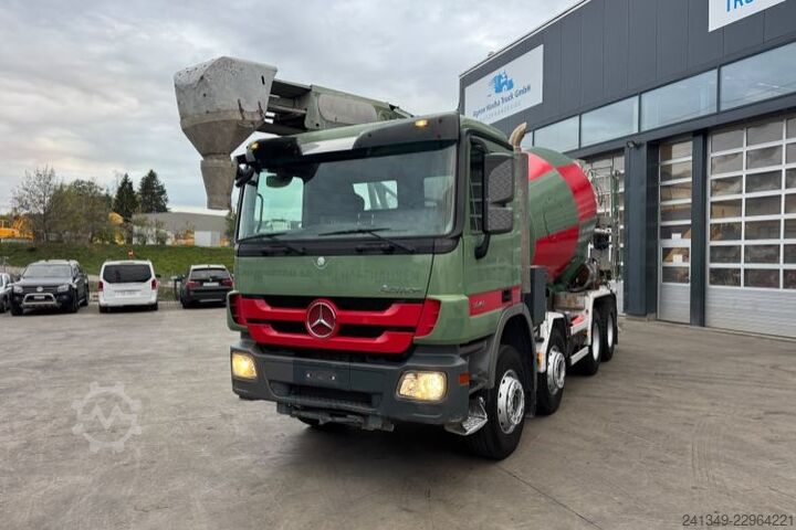 משאית מערבל בטון MERCEDES-BENZ Actros 3241 9m3 Stetter 17M