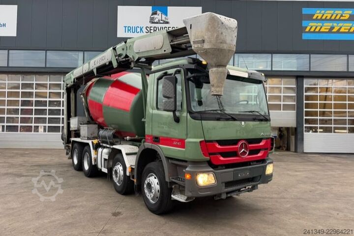 משאית מערבל בטון MERCEDES-BENZ Actros 3241 9m3 Stetter 17M