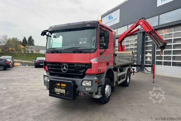 Tipper truck MERCEDES-BENZ Actros 2050 V8 4x4