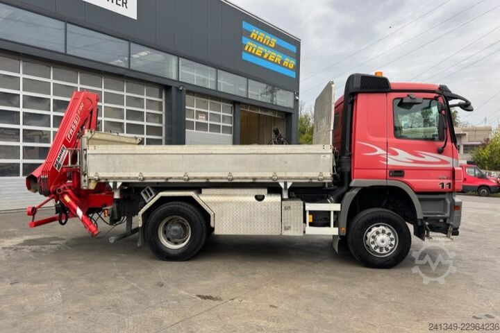 Tipper truck MERCEDES-BENZ Actros 2050 V8 4x4