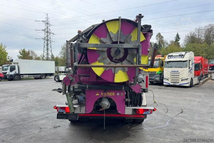 Vacuum tank truck SCANIA R480 8x4 Kaiser Aquastar 3 Recycler