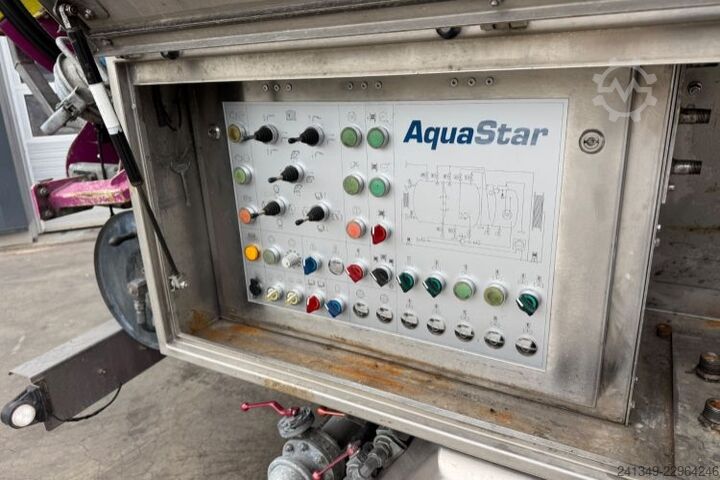 Vacuum tank truck SCANIA R480 8x4 Kaiser Aquastar 3 Recycler