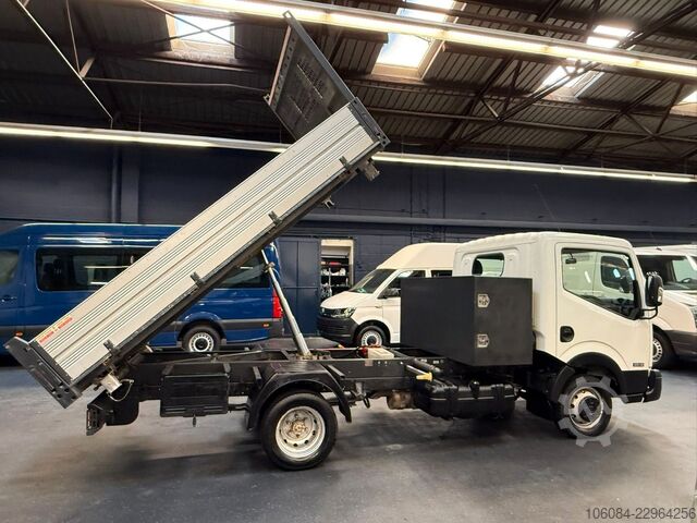 Kiepwagen bestelauto NISSAN NT 400 Cabstar 3 Seiten Kipper Klima AHK 3,5T