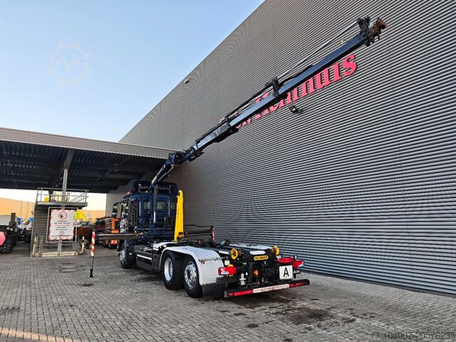 Sistem de braț cu cârlige MAN TGS 26.400 6x2 Palfinger PK 12502 SH + 20 Tons ...