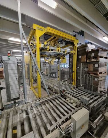 Roboter + Palettierer + Wickler Kettner / Krones Robogrip / LPM