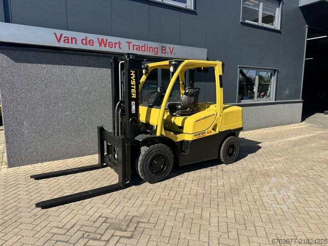 Hyster H4.0FT6 Duplo 260 Freelift / Sideshift 4. funkce Diesel 2012 Kontejnerový vozík HYSTER H4.0FT6 Duplo 260 Freelift / Sideshift 4e functie Diesel 2012 Container truck