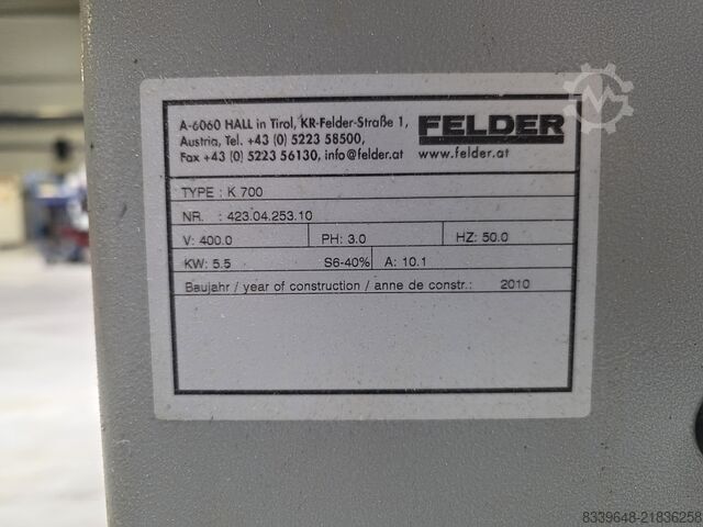 форматно-розкрійна пила Felder K 700 Formatkreissäge + Felder AF 14 Abs