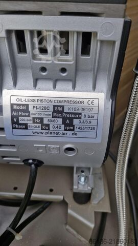 Stimpilþjöppu Prematik Druckluft-Technik PI-120C