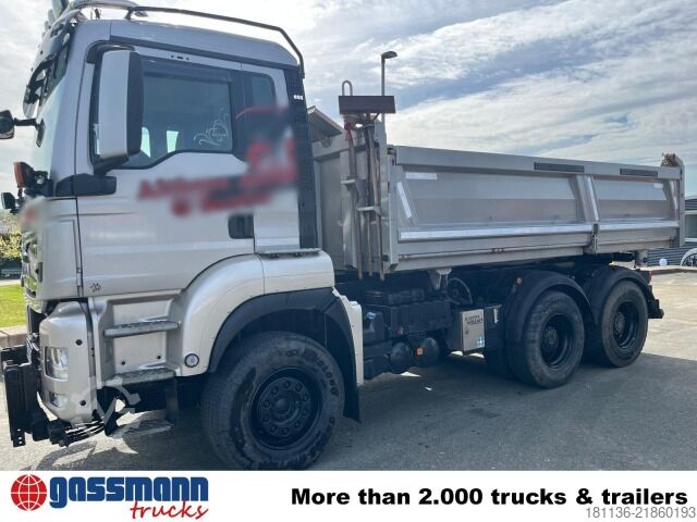 Sklápěcí vůz MAN TGS 26.500 6x4 BB, Intarder, Bordmatik,