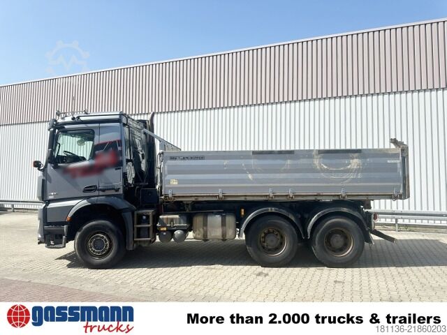 משאית עפר Mercedes-Benz Arocs 2651 K 6x4, Retarder, Widi, Alu-Bordwände,