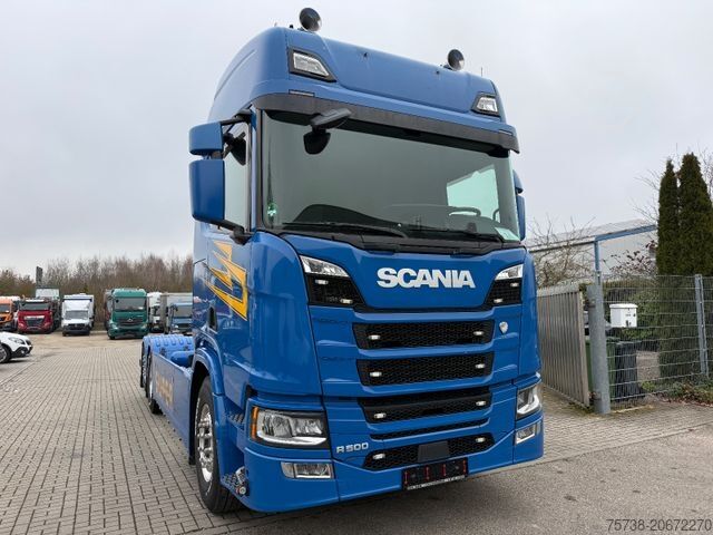 Шаси на камион SCANIA R500 Fahrgestell/LENKACHSE/Retarder/VOLLLUFT