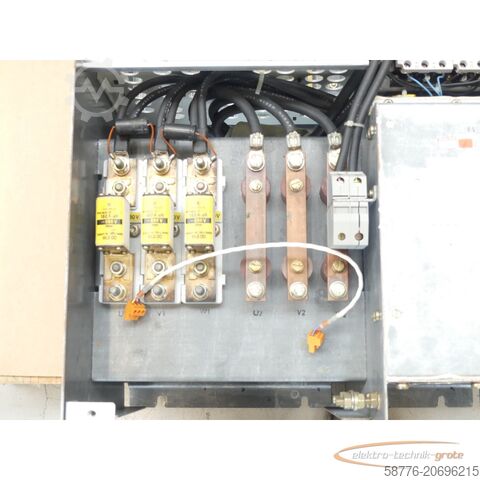 Komponen Siemens Siemens 6SC6512-4AA02 AC Main Spindle Drive ohne Karten SN:3389575 ungeb.!