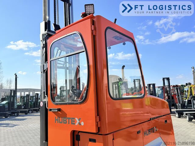 štvorcestný vysokozdvižný vozík Hubtex DQ45G DUPLEX 5000 FORK-POSITIONER CABIN