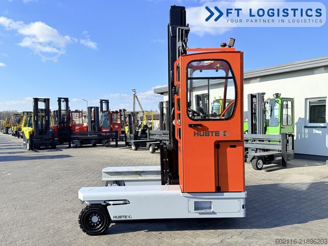 štvorcestný vysokozdvižný vozík Hubtex DQ45G DUPLEX 5000 FORK-POSITIONER CABIN