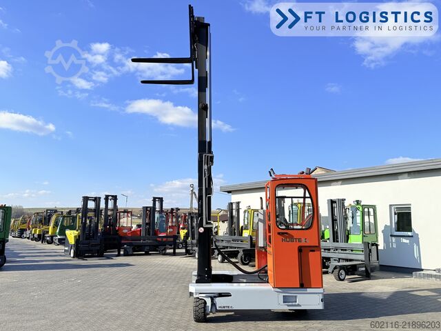 štvorcestný vysokozdvižný vozík Hubtex DQ45G DUPLEX 5000 FORK-POSITIONER CABIN