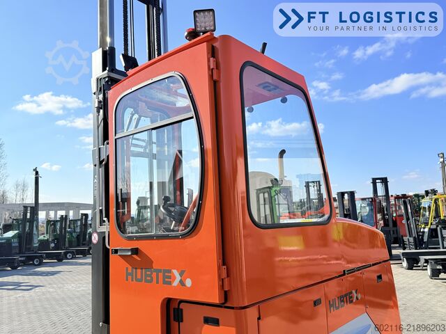 štvorcestný vysokozdvižný vozík Hubtex DQ45G DUPLEX 5000 FORK-POSITIONER CABIN