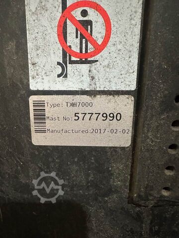 Jangkauan truk BT RRE 140