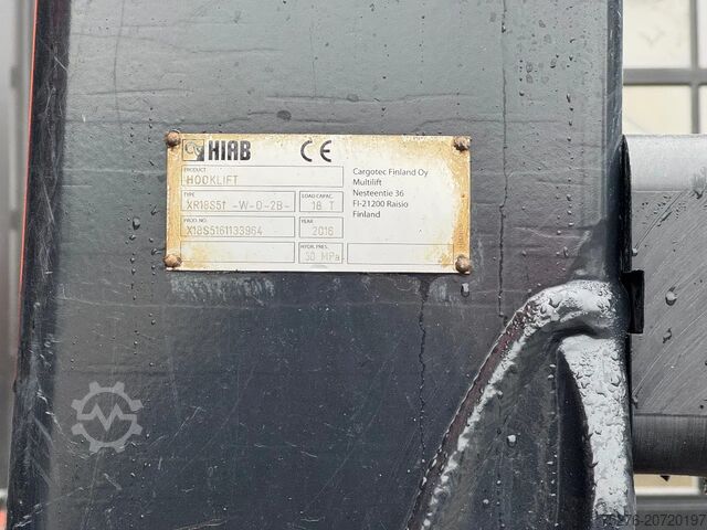 钩臂系统 MAN TGS 33.480 BB 6x4 Hooklift Euro 6