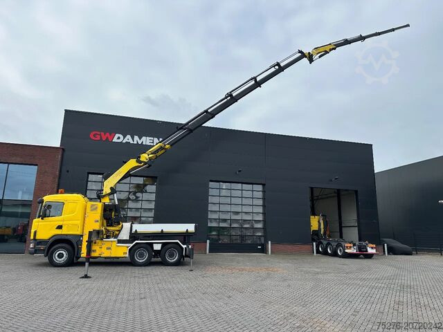 Scania R164-580 V8 6x4 Tractor unit Palfinger PK 56002...