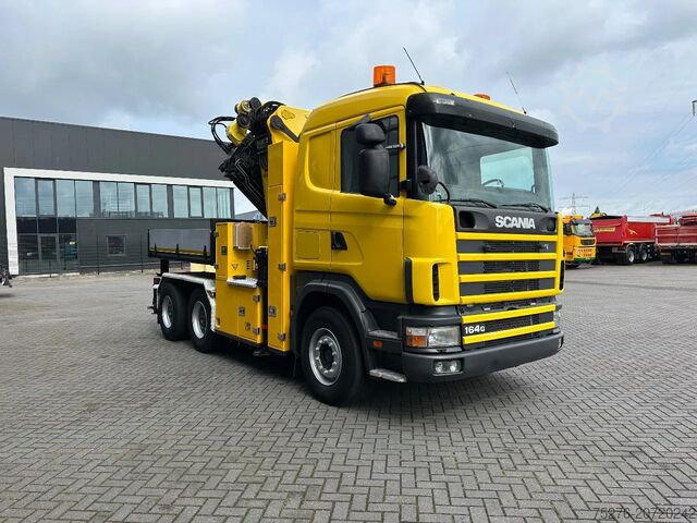 Scania R164-580 V8 6x4 Tractor unit Palfinger PK 56002...